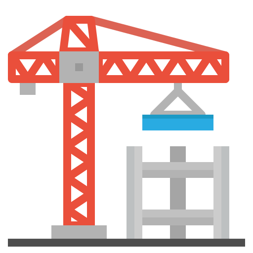 icono grúa construcción